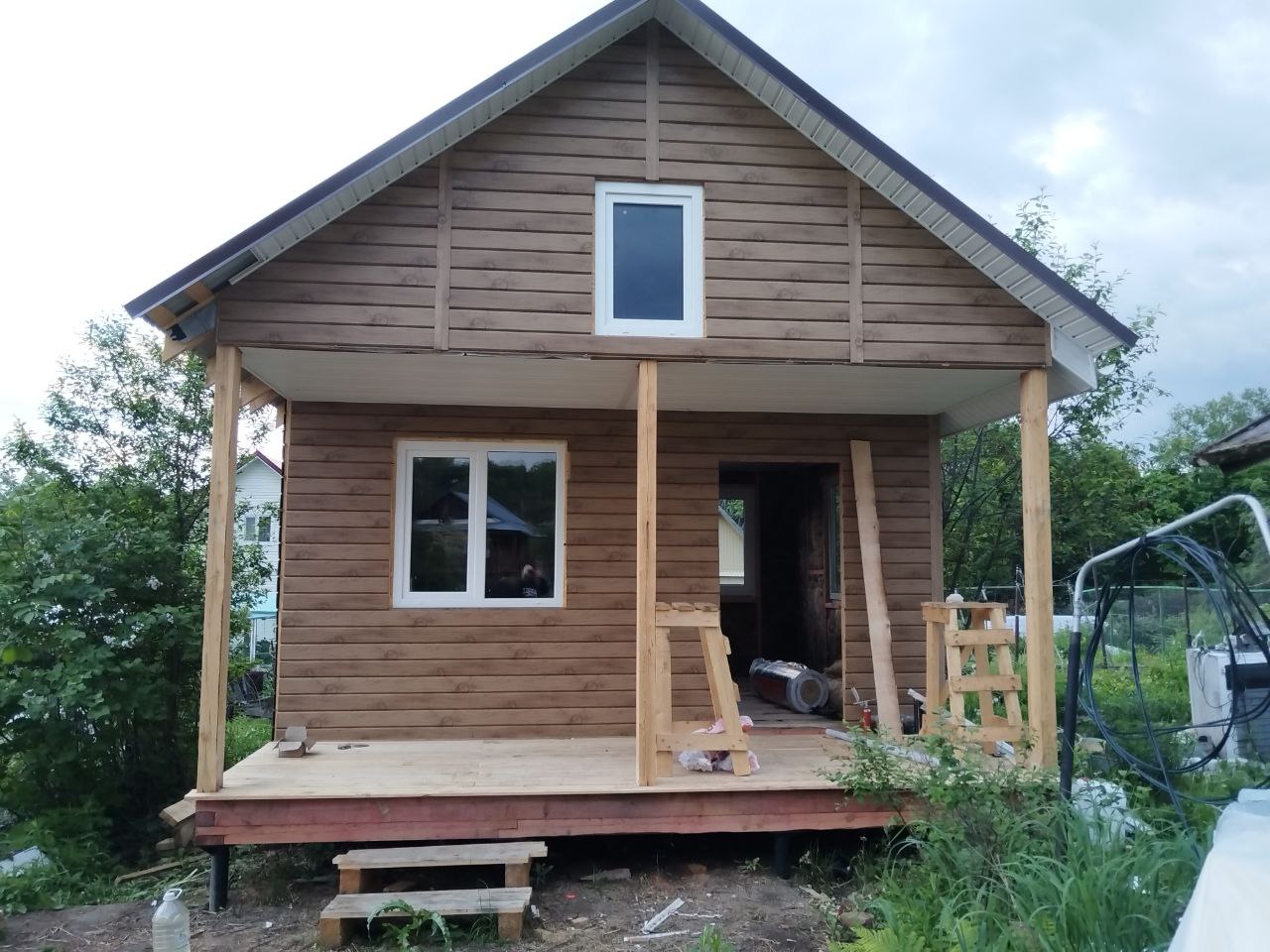 Баня каркасная